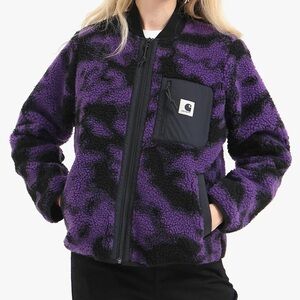 Carhartt WIP Janet Liner Purple Blur Camo M